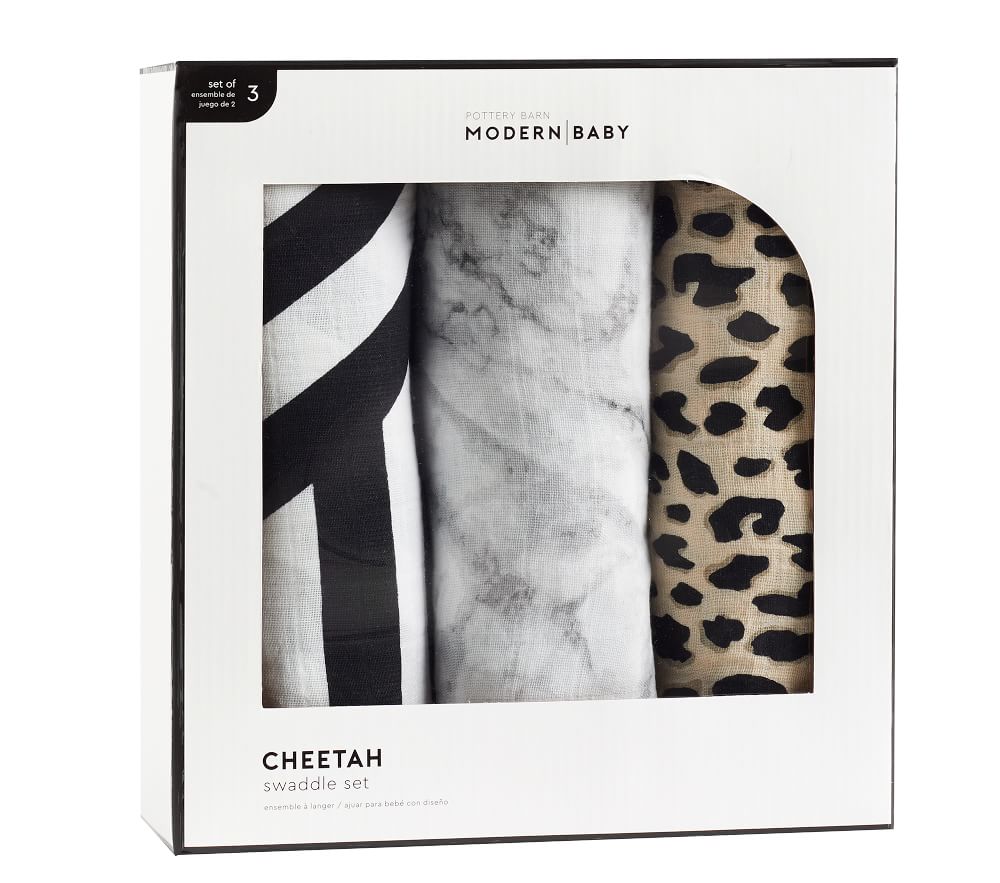 Cheetah Swaddle Set